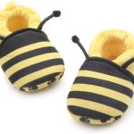 Meckior Save Beautiful Cute Cartoon Infant Unisex Baby Warm Cotton Anti-Slip Soft Sole First Walkers Shoes